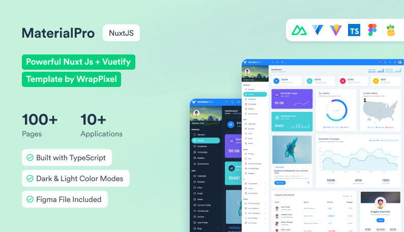 MaterialPro Template  Bootstrap