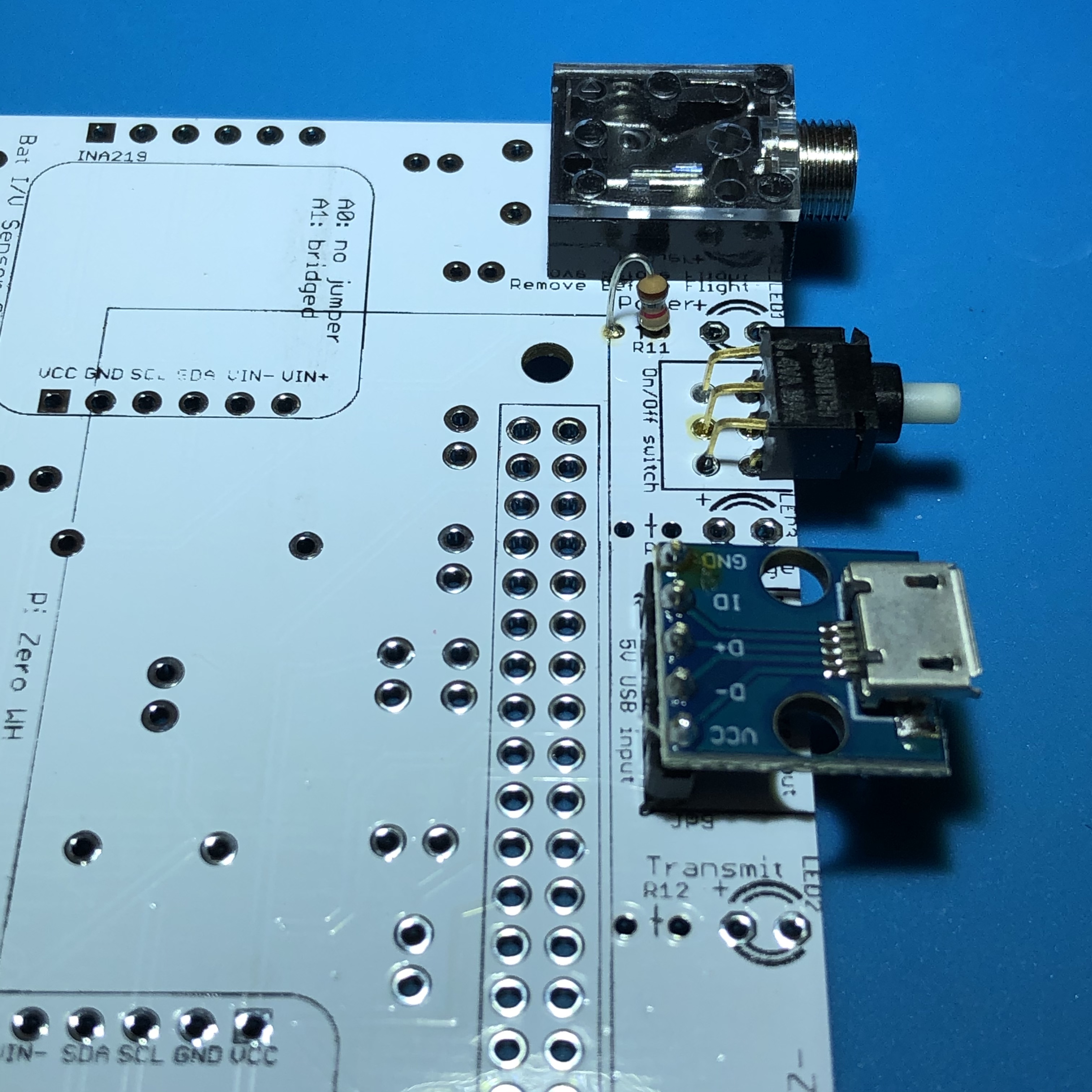 resistor vertical mount