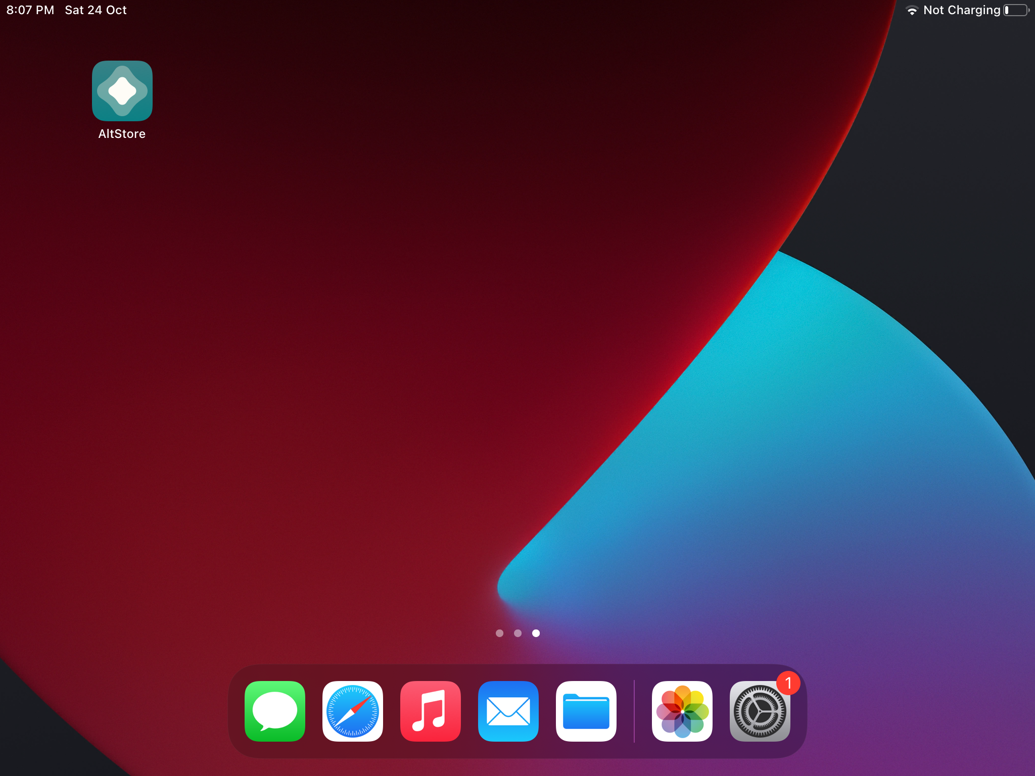 AltStore on the Homescreen