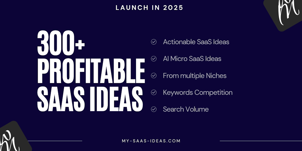 SaaS Ideas for 2025