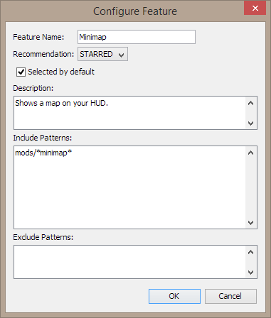 Feature Configuration