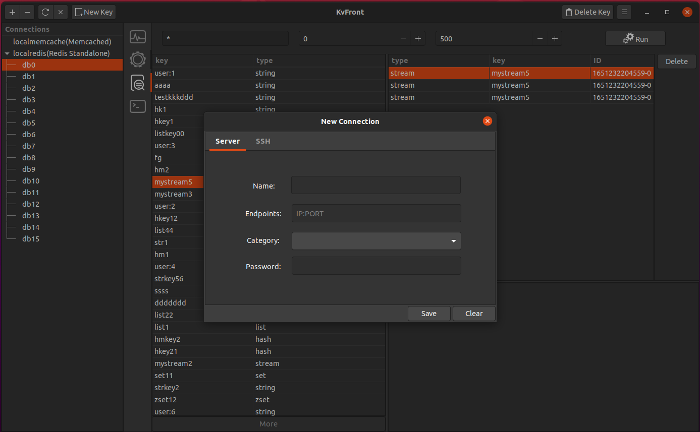 GitHub - wgalaxy/KvFront: KvFront is a GTK+ 3.0 based Redis GUI and ...