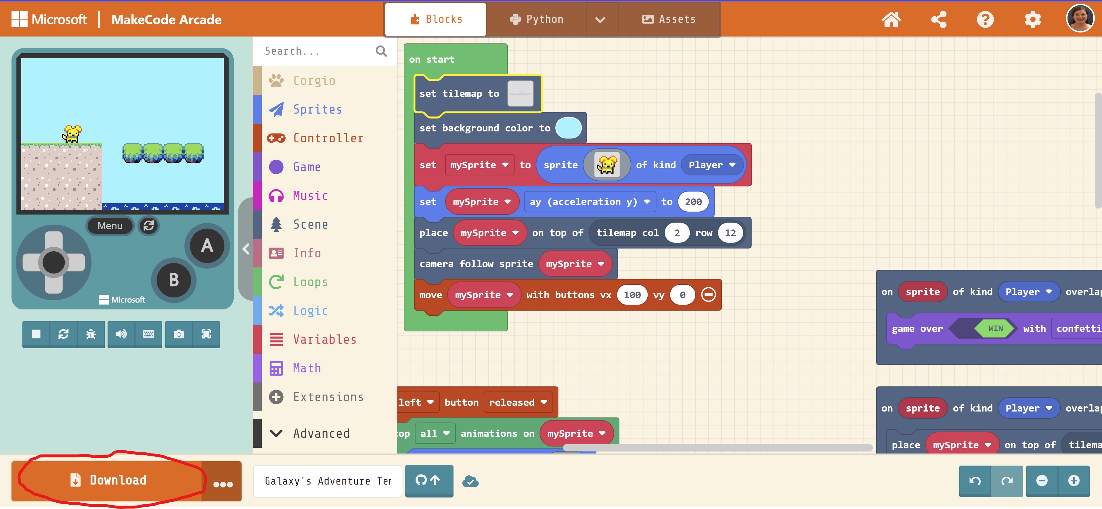 GitHub - bschoun/galaxys-adventure-template: Starting template for ...