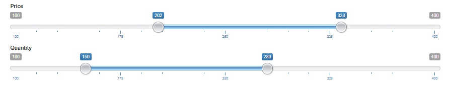 IonRangeSlider widget