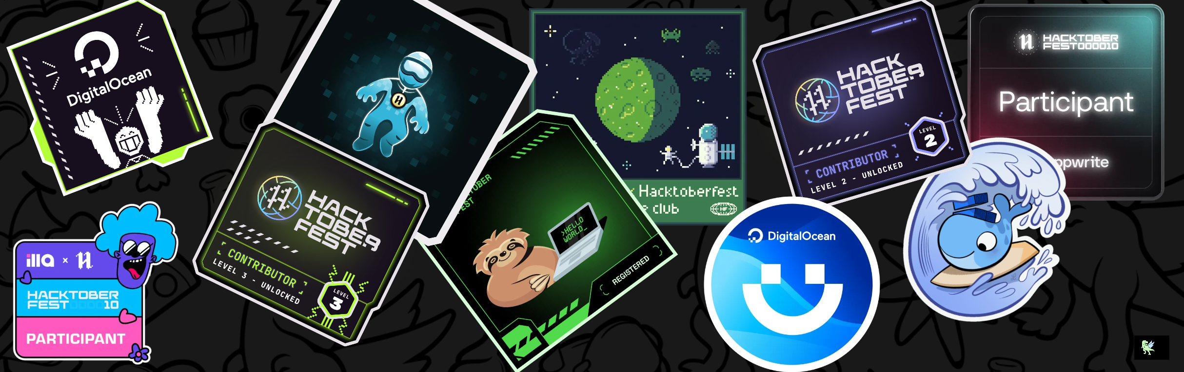 @stevecmd's Holopin Board