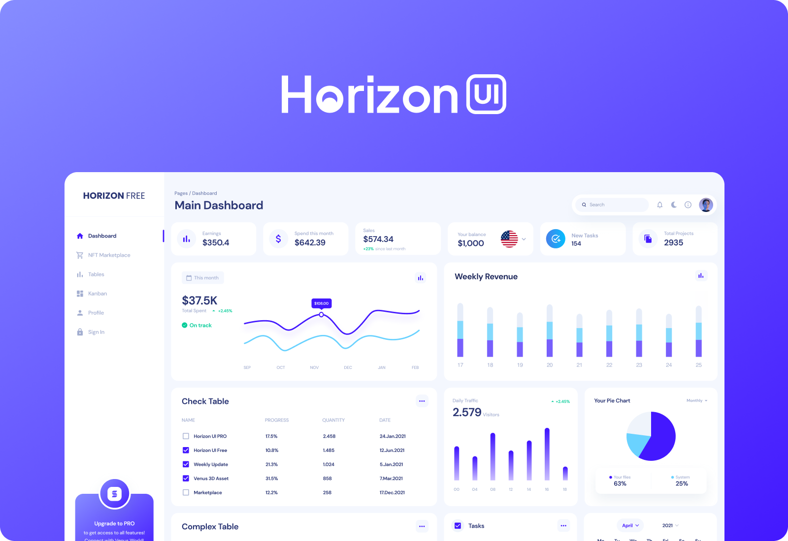 GitHub - horizon-ui/horizon-ui-chakra: Horizon UI JavaScript ⭐️ The ...