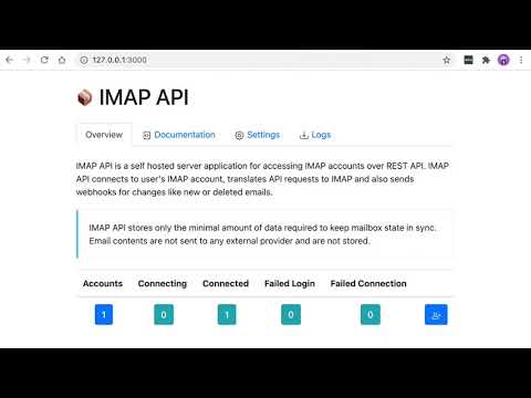 Using IMAP API