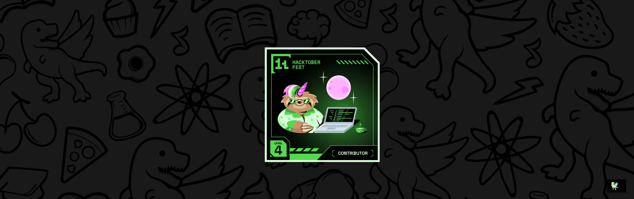 An image of @kamp7's Holopin badges, which is a link to view their full Holopin profile