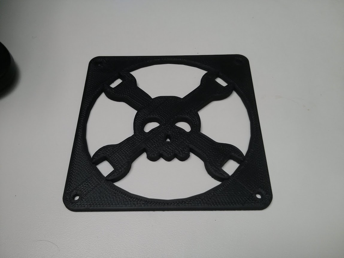 Image of 3d printed fan guard