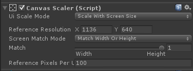 CanvasScaler