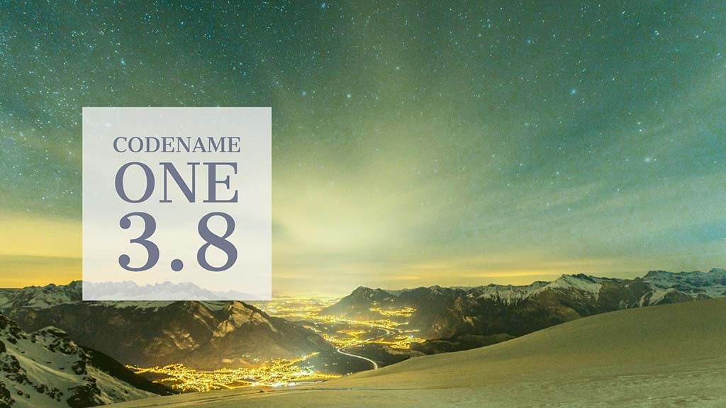 Codename One 3.8 Heading