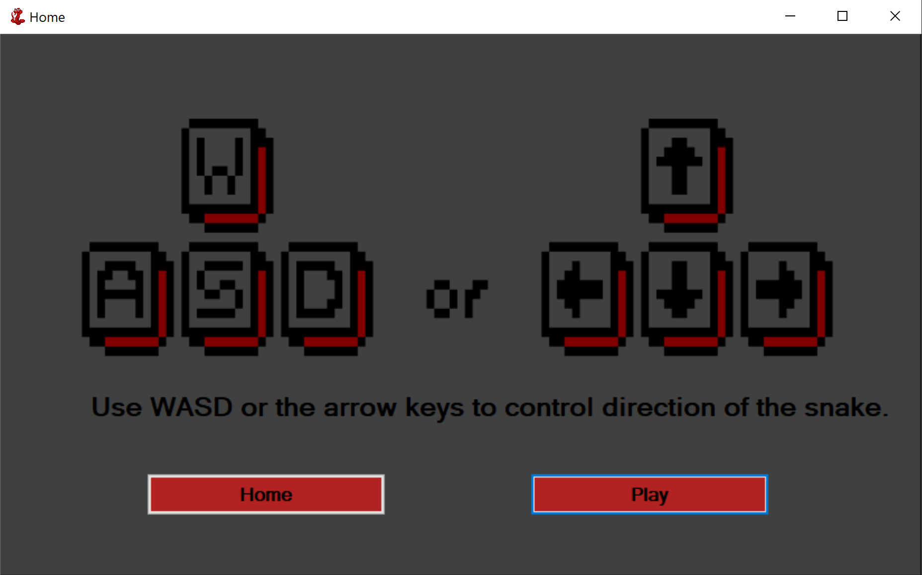 Snake Tutorial/Controls