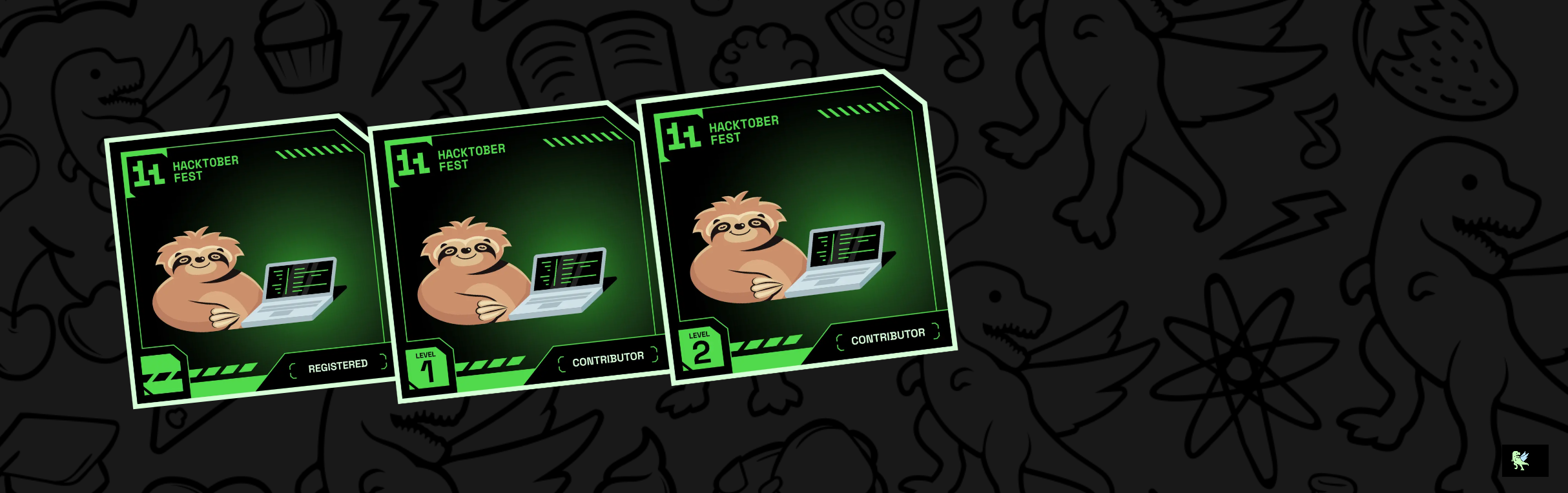 An image of @satyamkumarcs's Holopin badges, which is a link to view their full Holopin profile