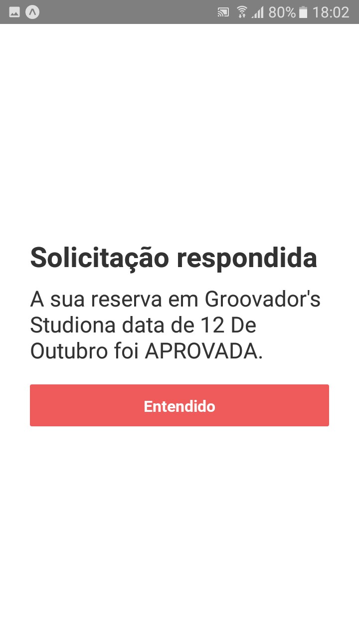 NotificaÃÃo de resposta