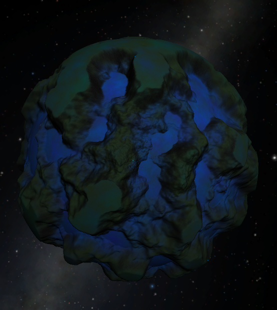 Asteroid with VertexPlanet and custom PQSMod