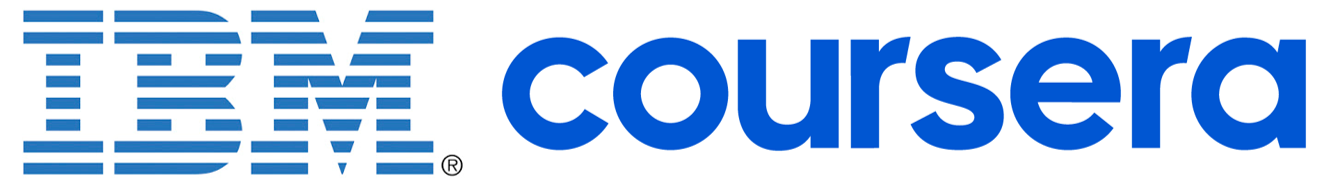 IBM and Coursera Logos