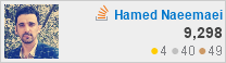 Hamed Naeemaei, an Iranian software engineer stackoverflow profile