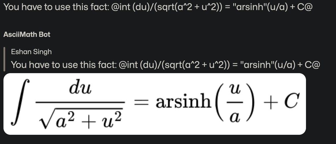 integrals