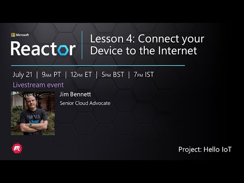 Lesson 4: Connect your Device to the Internet