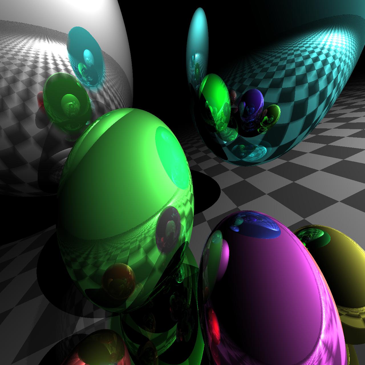 Simple monte-carlo ray tracing