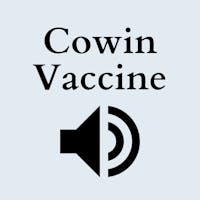 Cowin Vaccine Availability Speaker