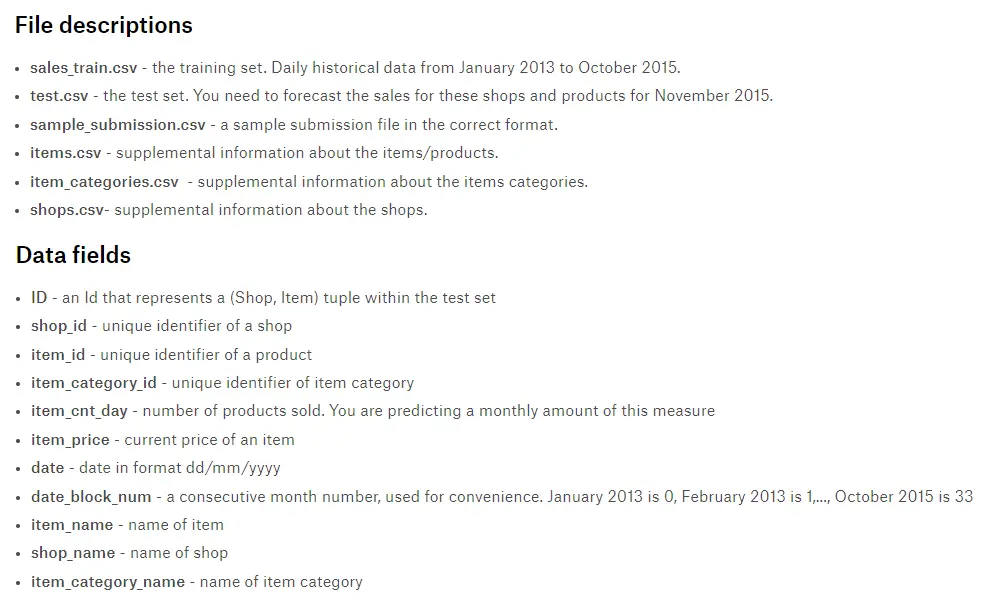 Figure 1: Data Description