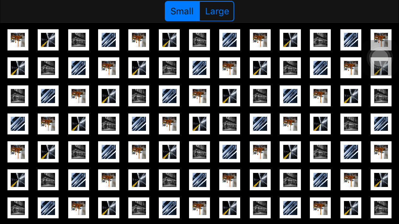 GitHub - EduardLev/UICollectionViewFlowLayoutExample_Swift: An example ...