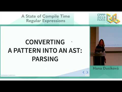 A State of Compile Time Regular Expressions Video