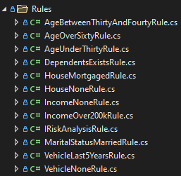 Image of part of API's C# code