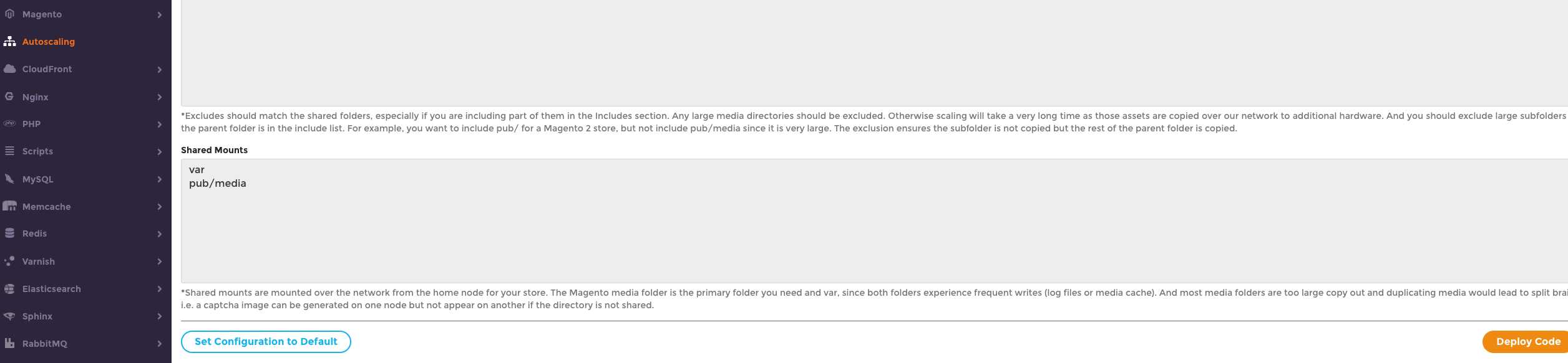 MM Stratus Auto scaling