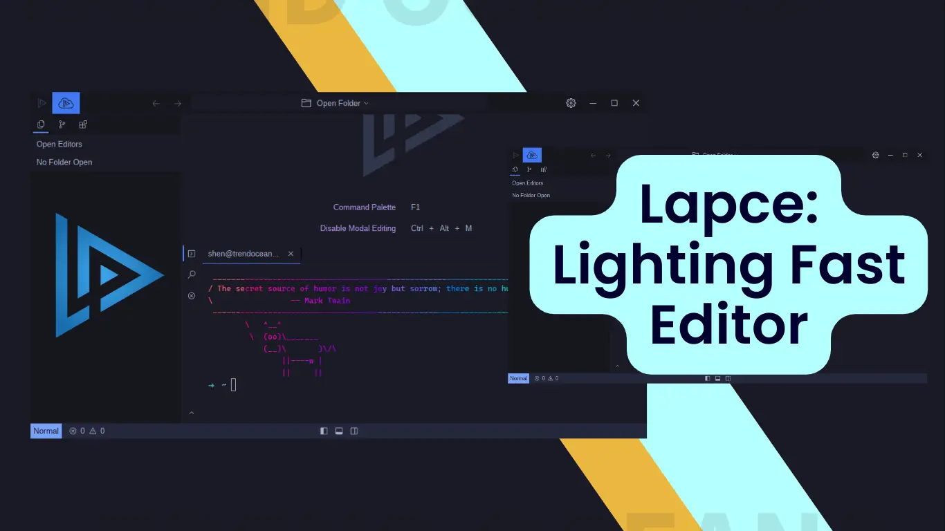 Lapce Code Editor Mac OSX Software · GitHub