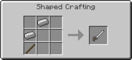 Iron Sabre Crafting Recipe