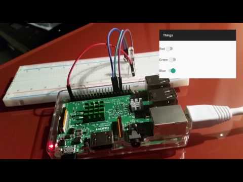 Android Things GPIO pins with UI interface