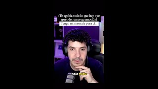 No se puede aprender todo en programación y menos todo lo nuevo que sale.  No te agobies. Al princip
