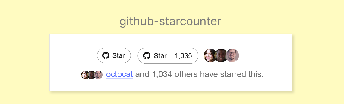 Github Stargazers Counter