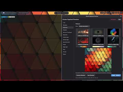 KIROTUX 004: Hyprland settings app tour