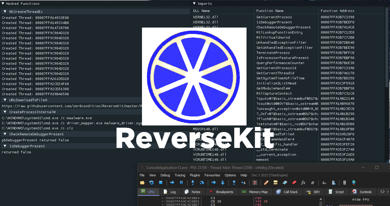 ReverseKit demo video