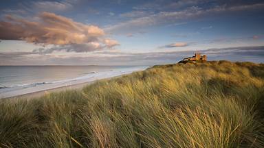 Bamburgh Castle, Northumberland, England (© Blackbeck/Getty Images)