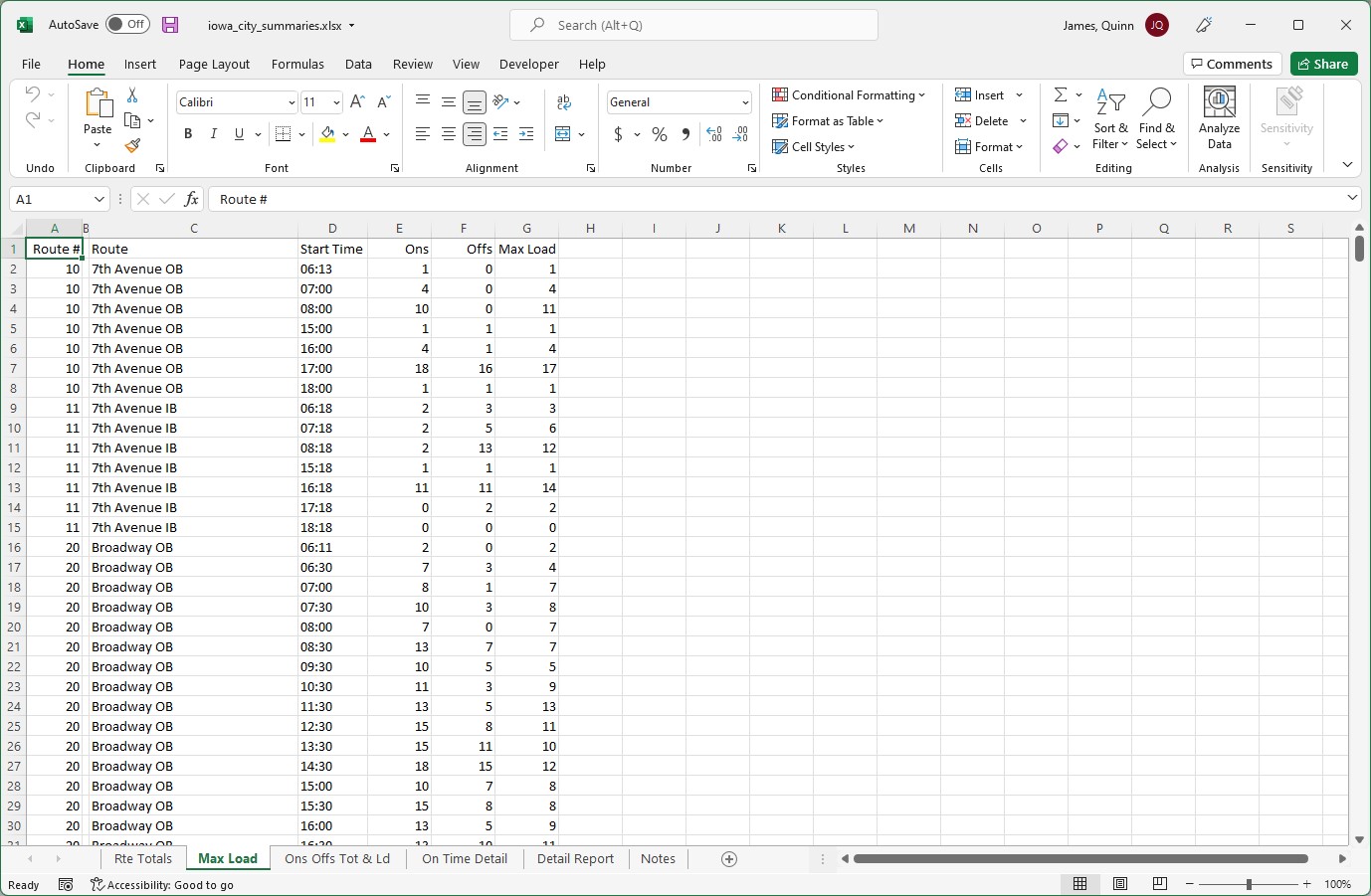 Max load Excel workbook