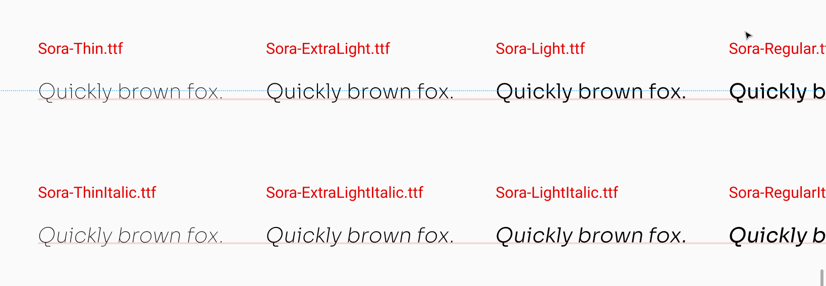 GIF showing misaligned text and incorrectly sized text boxes in Figma