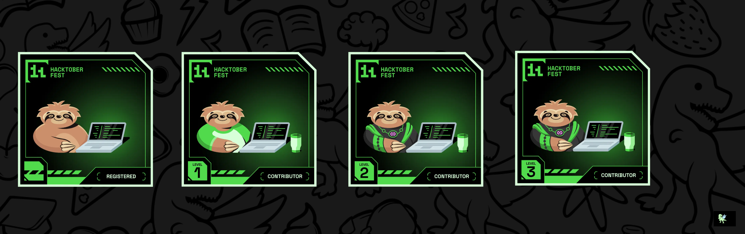 An image of @murdock9803's Holopin badges, which is a link to view their full Holopin profile