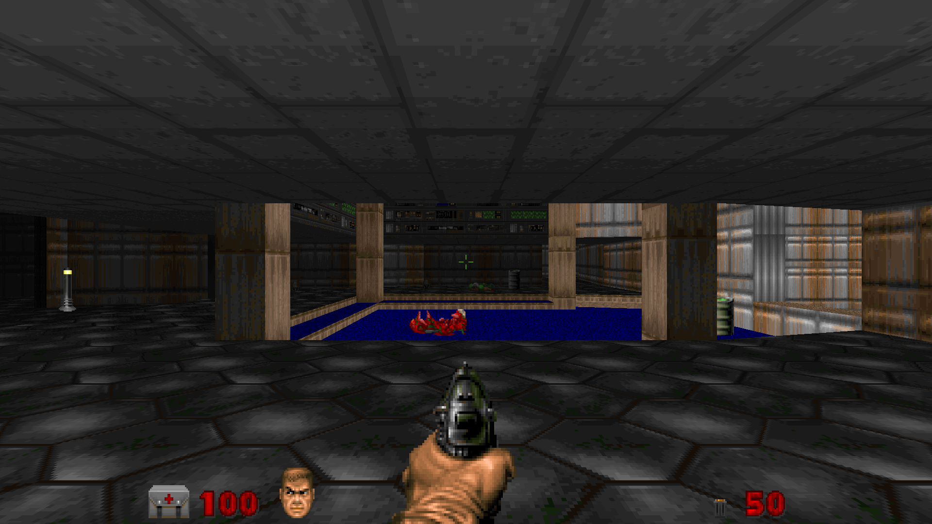 Doom E1M1 - Palette Color Mode