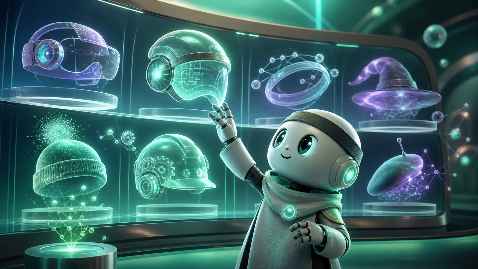 Tetrees Agent selecting useful intelligence from a holographic shelf