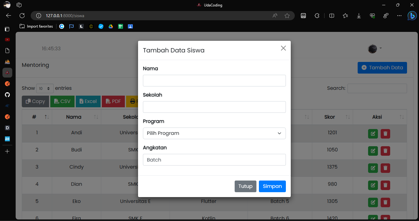 Input Data