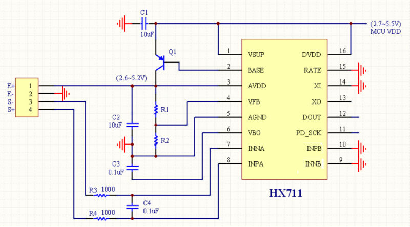 HX711 diagram