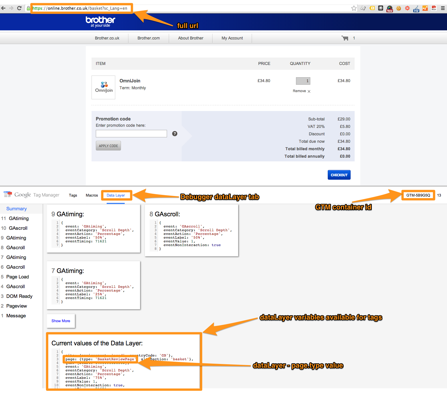 GTM Debugger