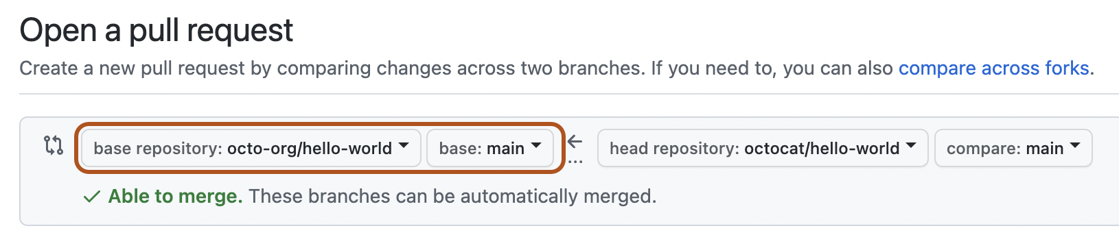 Pull Request Base