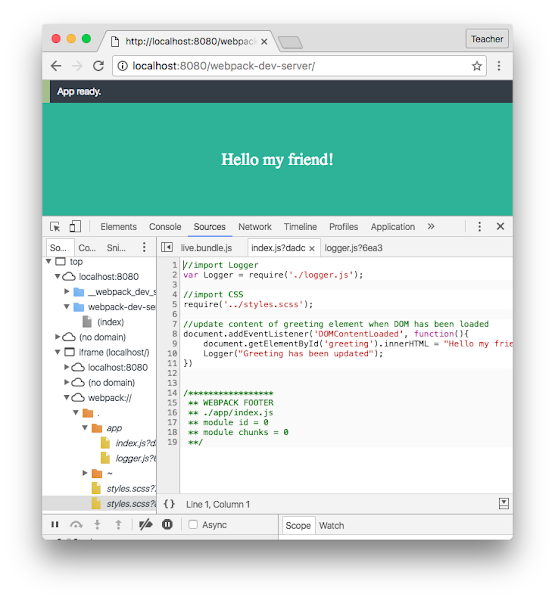 webpack devtool