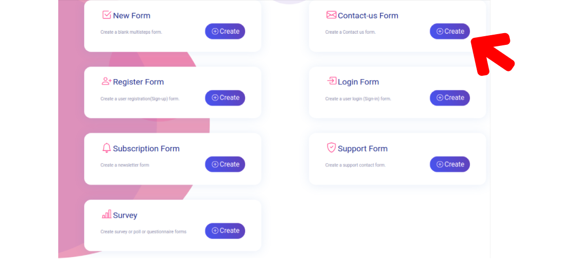 create form WordPress plugin