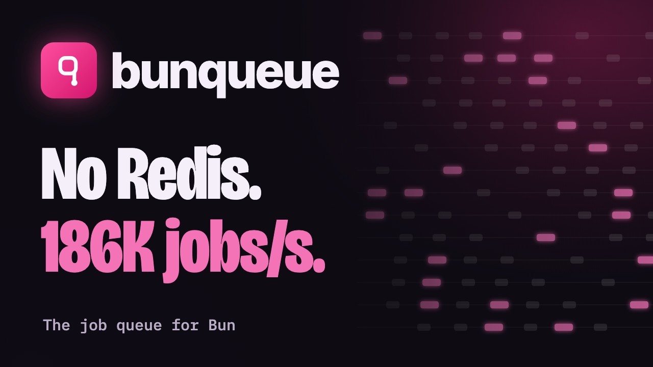 Watch the 60-second bunqueue overview on YouTube